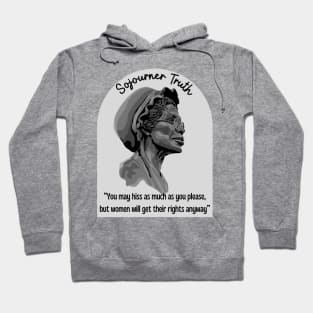 Sojourner Truth Portrait and Quote Hoodie